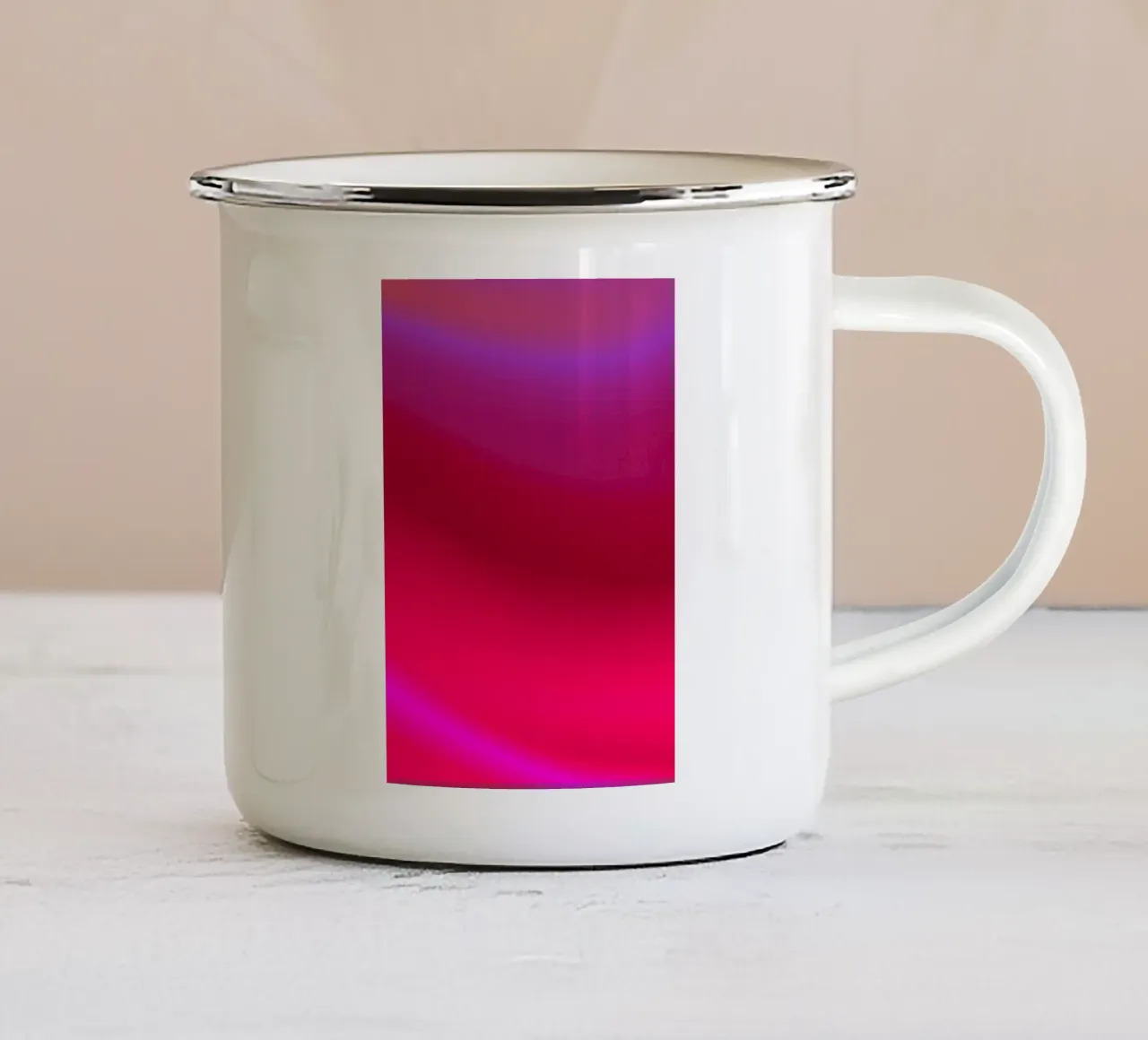 MUSING + MAGNITUDE OF LOVE tazza in smalto da ÂME LIBRE STUDIO