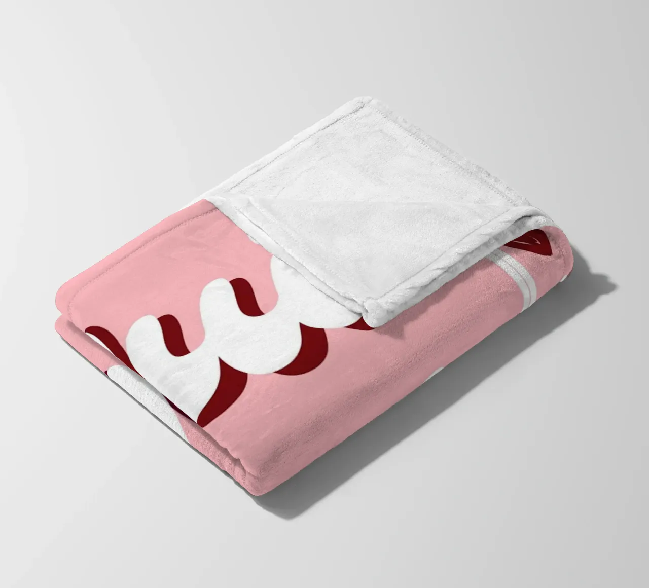 Oui Oui, detto francese, cuoricini preppy coperta in pile da pdigitalprints