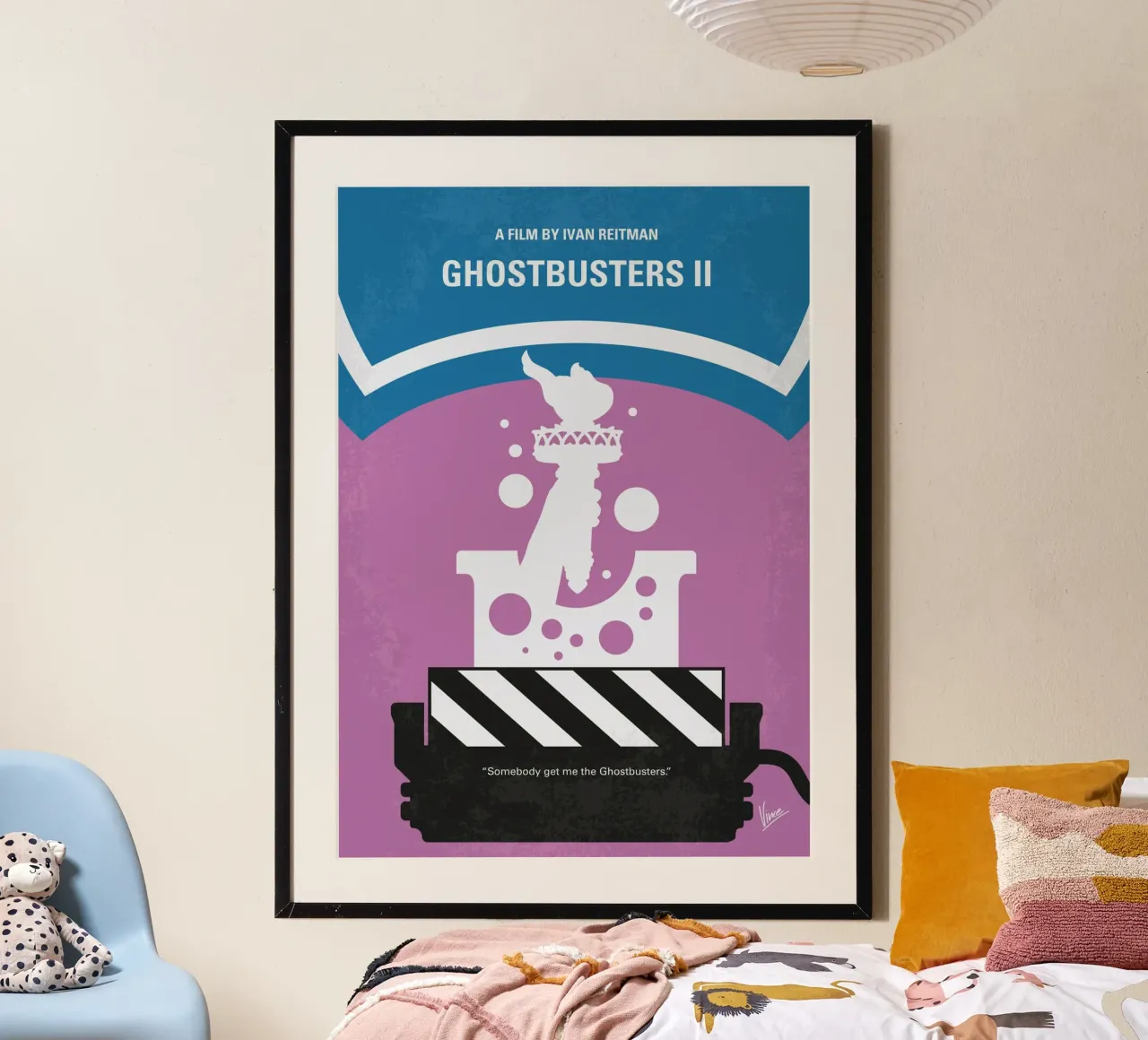 No1406-2 My Ghostbusters 2 minimal movie poster poster de Chungkong