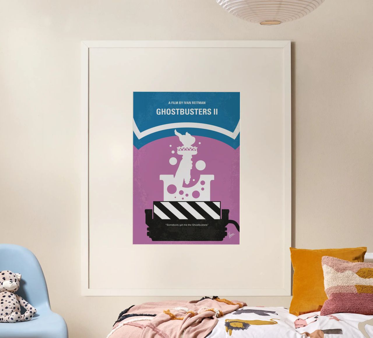 No1406-2 My Ghostbusters 2 minimal movie poster poster da Chungkong