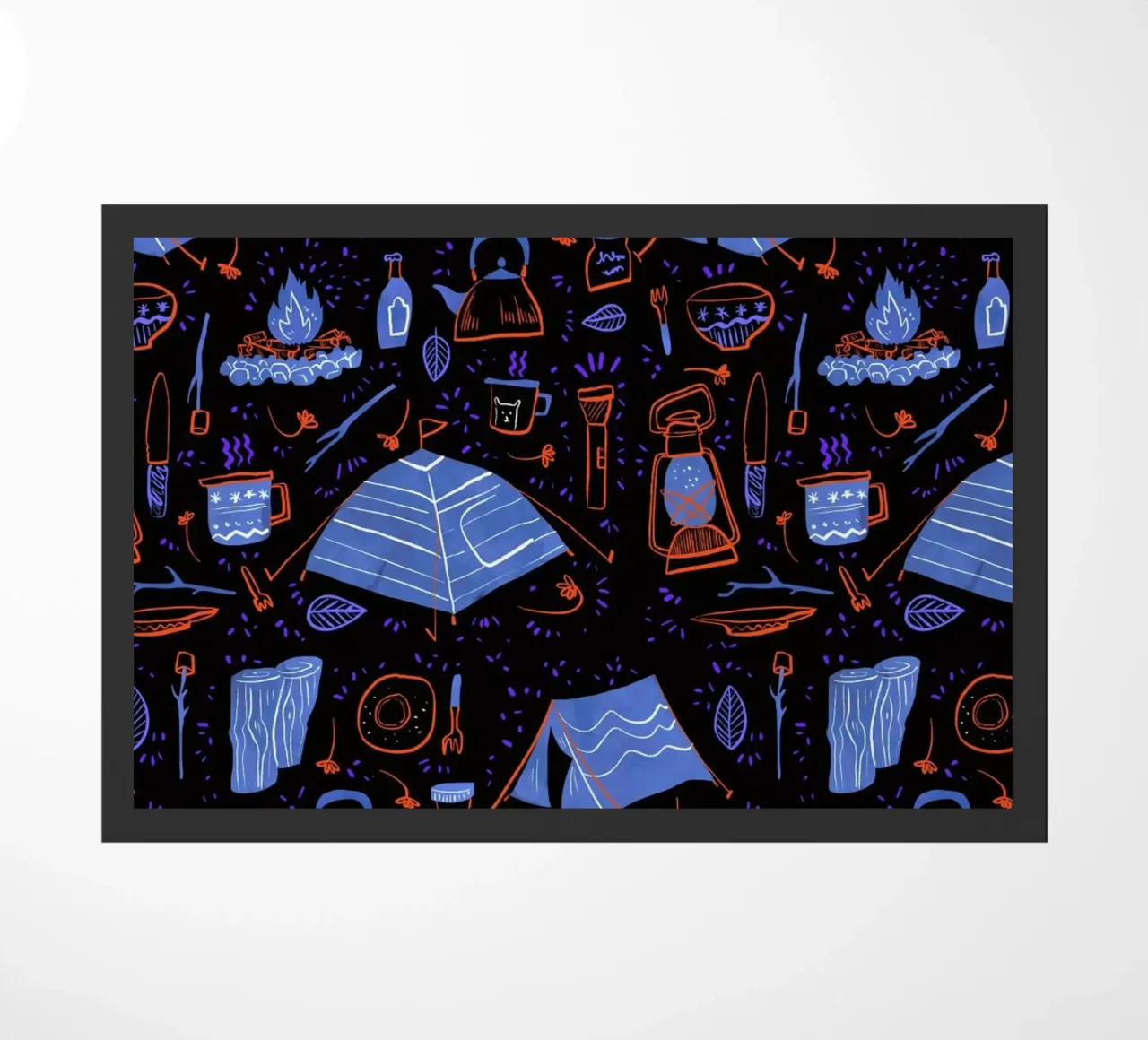 Camping, Nighttime zerbino da Moira Scicluna Zahra