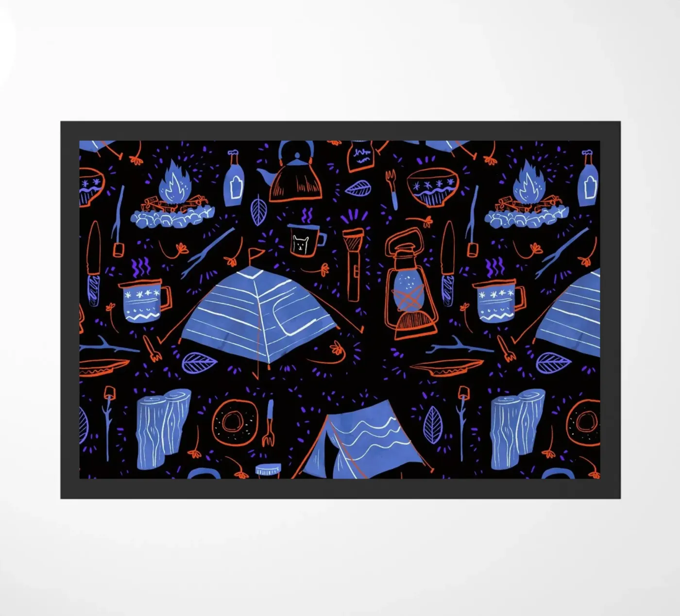 Camping, Nighttime zerbino da Moira Scicluna Zahra