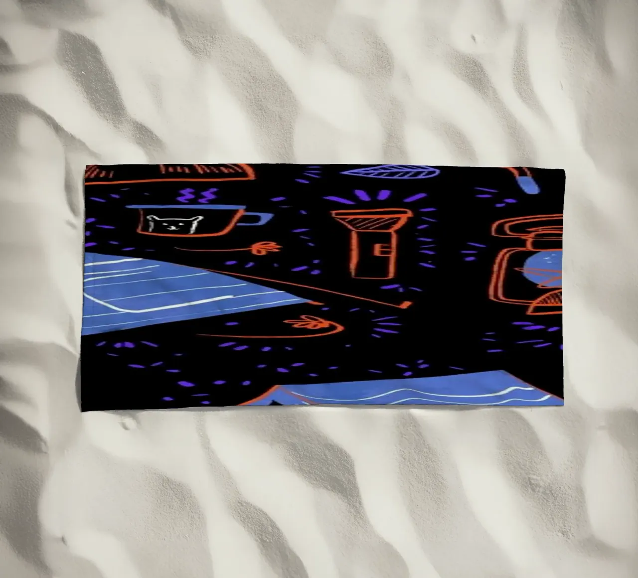 Camping, Nighttime telo mare da Moira Scicluna Zahra