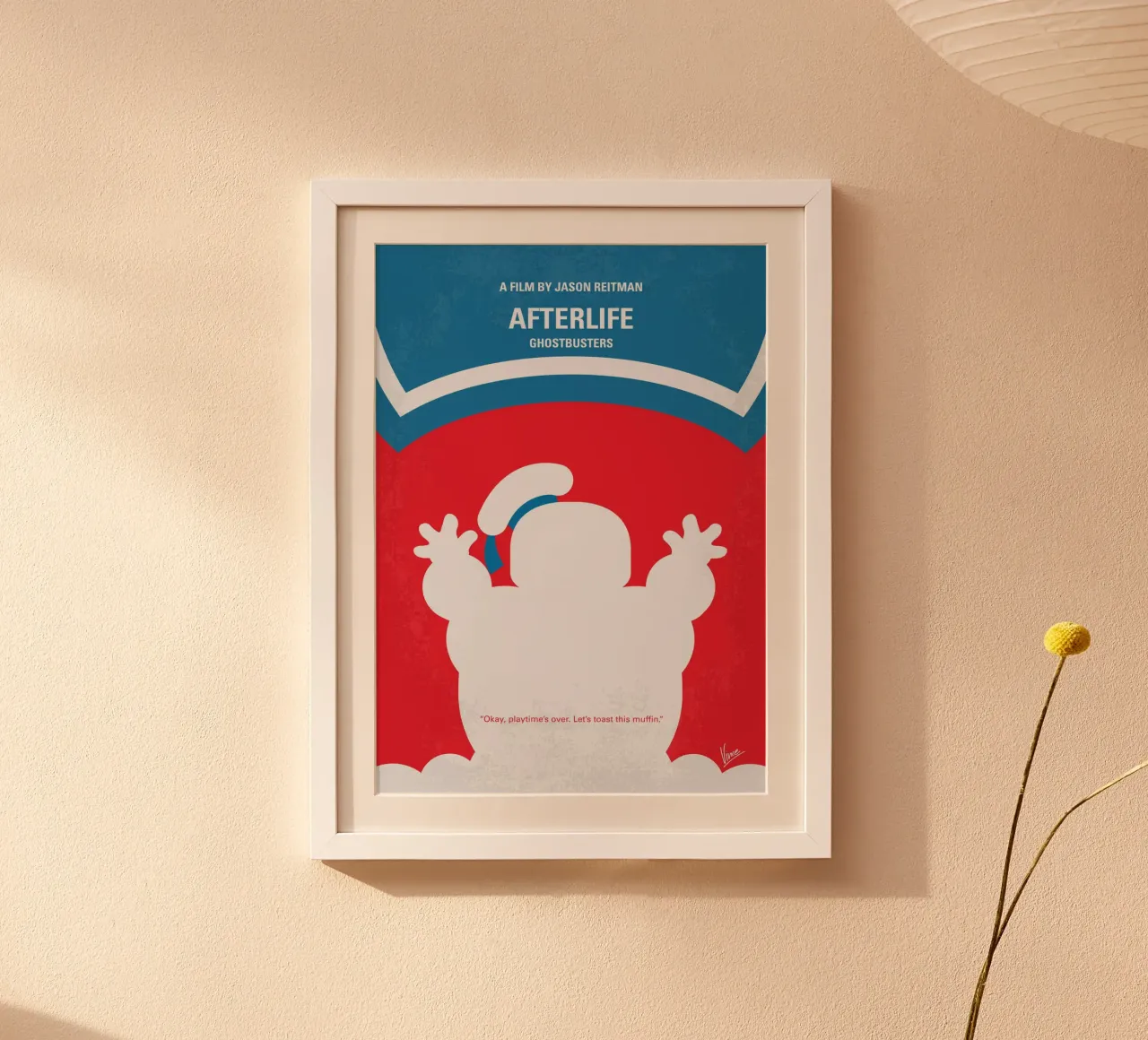 No1406-4 My Ghostbusters Afterlife minimal movie poster Poster von Chungkong