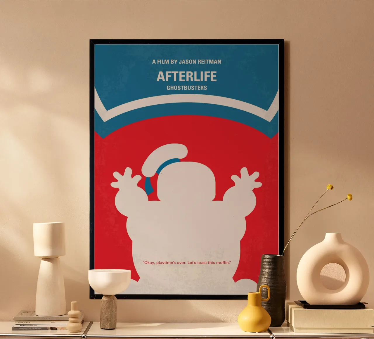 No1406-4 My Ghostbusters Afterlife minimal movie poster Poster von Chungkong