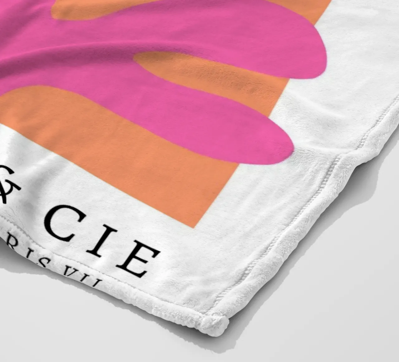 Matisse abstracte kunst, Preppy kleurrijk ontwerp fleecedeken van pdigitalprints