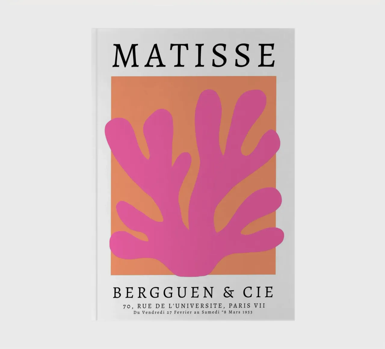 Matisse abstract art, Preppy colourful design notebook by pdigitalprints