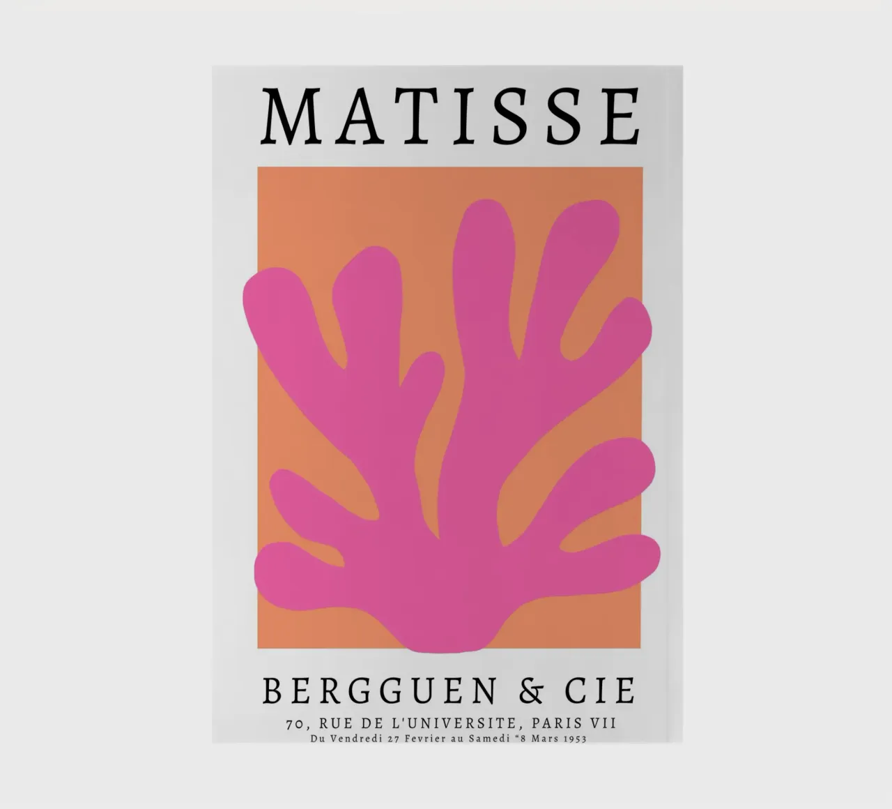 Matisse abstract art, Preppy colourful design notebook by pdigitalprints