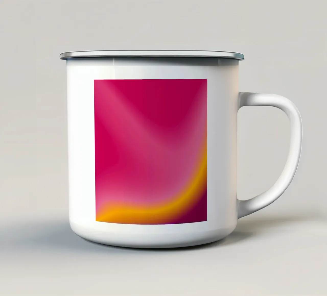 CONNECTIVITY IS BOUNDLESS - THE REAL SALVATION tazza in smalto da ÂME LIBRE STUDIO