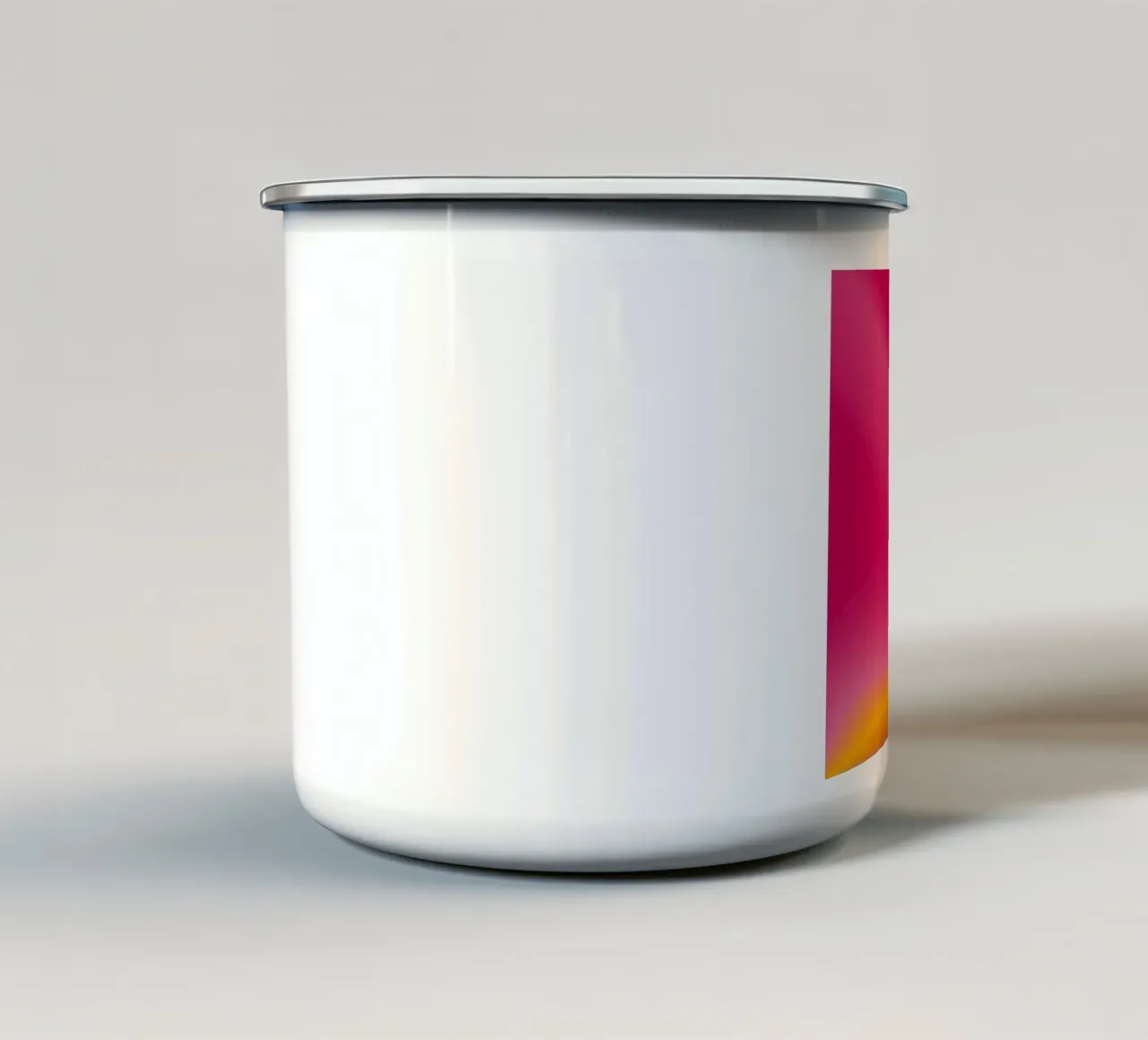 CONNECTIVITY IS BOUNDLESS - THE REAL SALVATION tazza in smalto da ÂME LIBRE STUDIO