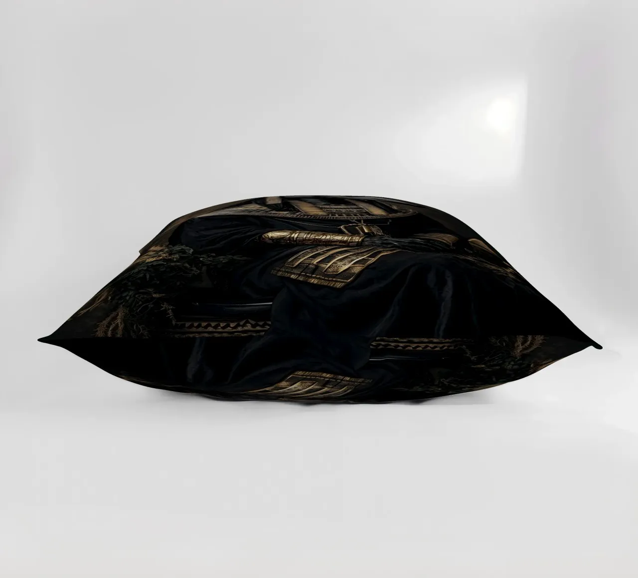 Sitting Anubis decorative cushion by Synthaira