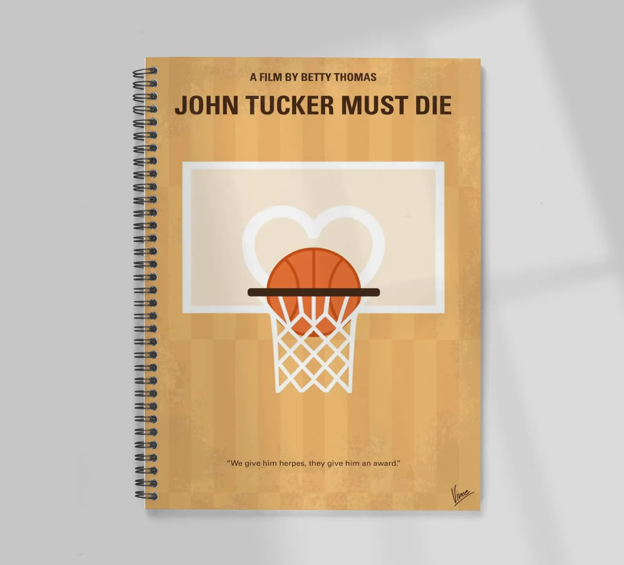 No1418 My John Tucker Must Die minimal movie poster diario ad anelli da Chungkong