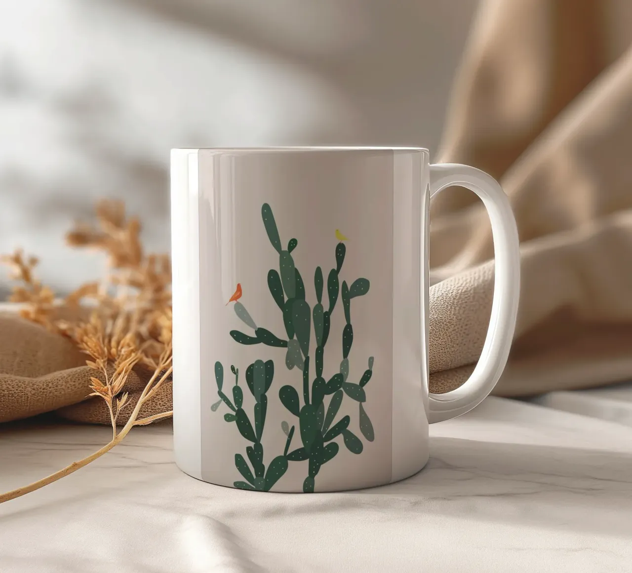 Fugl Par tazza in ceramica da Swen Swensøn