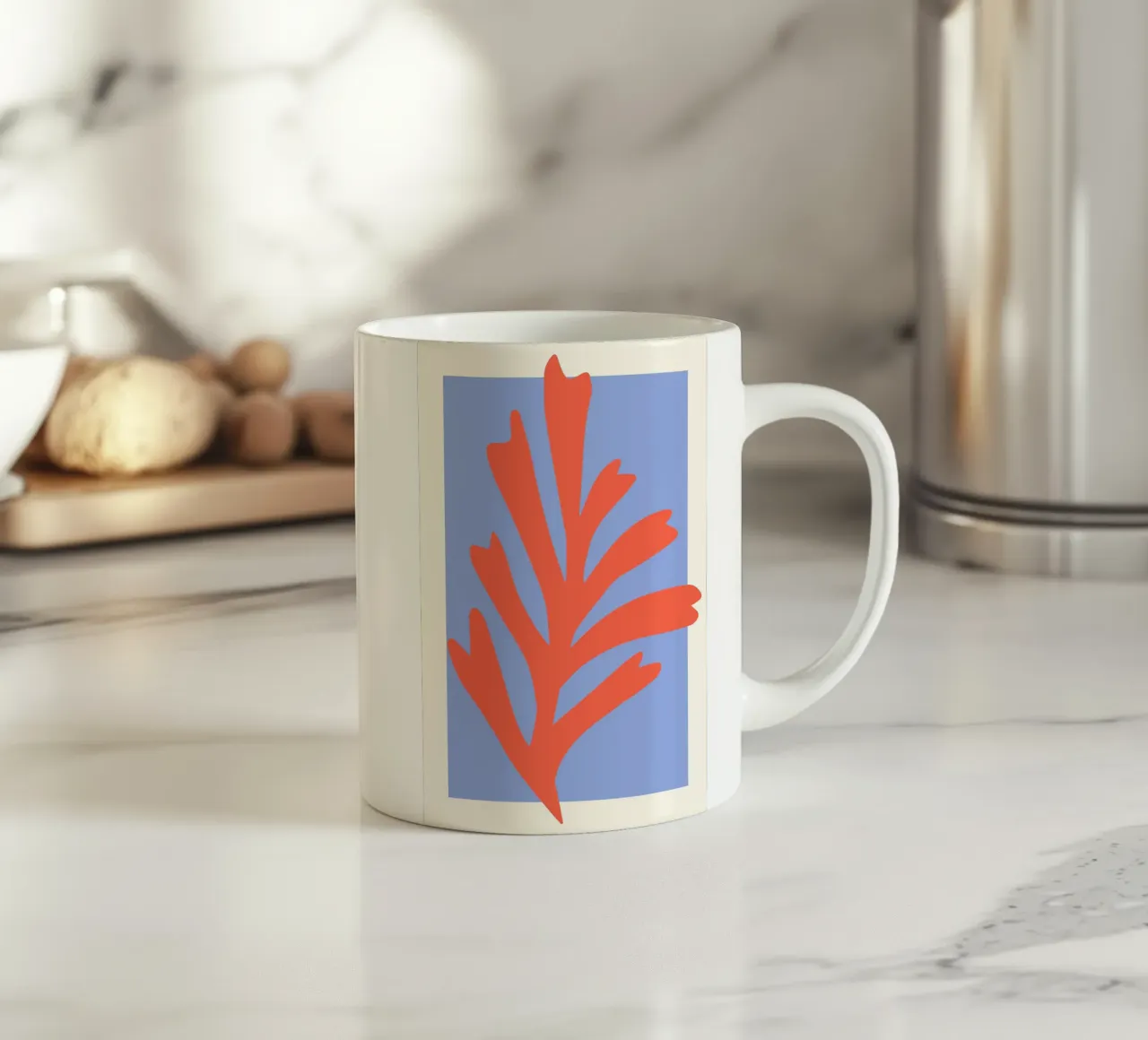 Matisse abstracte felle kleuren kunst keramische mok van pdigitalprints