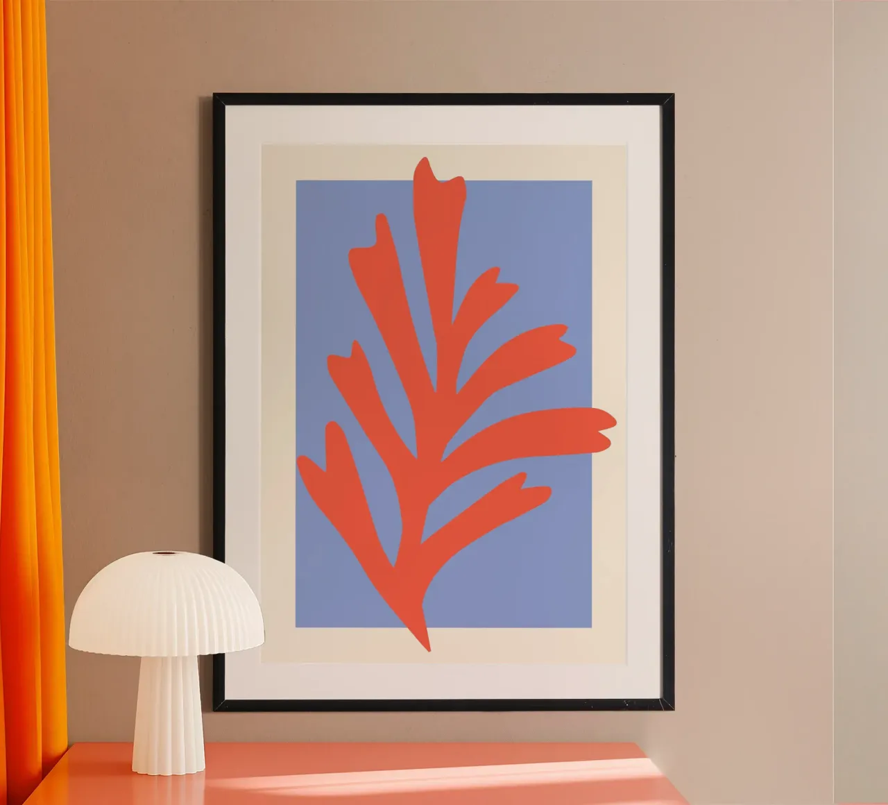 Matisse abstract bold colours art hahnemühle by pdigitalprints