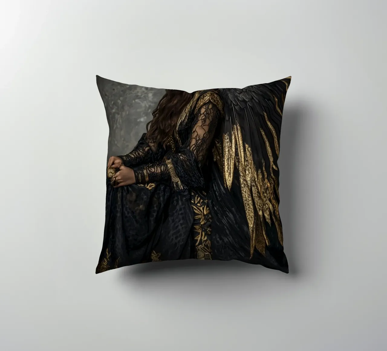 Sitting Isis cuscino da Synthaira