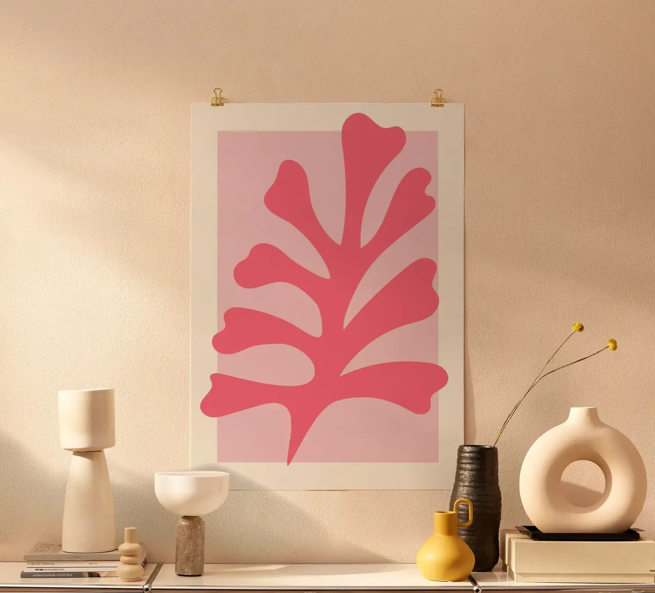 Matisse abstrakt kräftige Farben Kunst, Dopamin Kunst Hahnemühle von pdigitalprints
