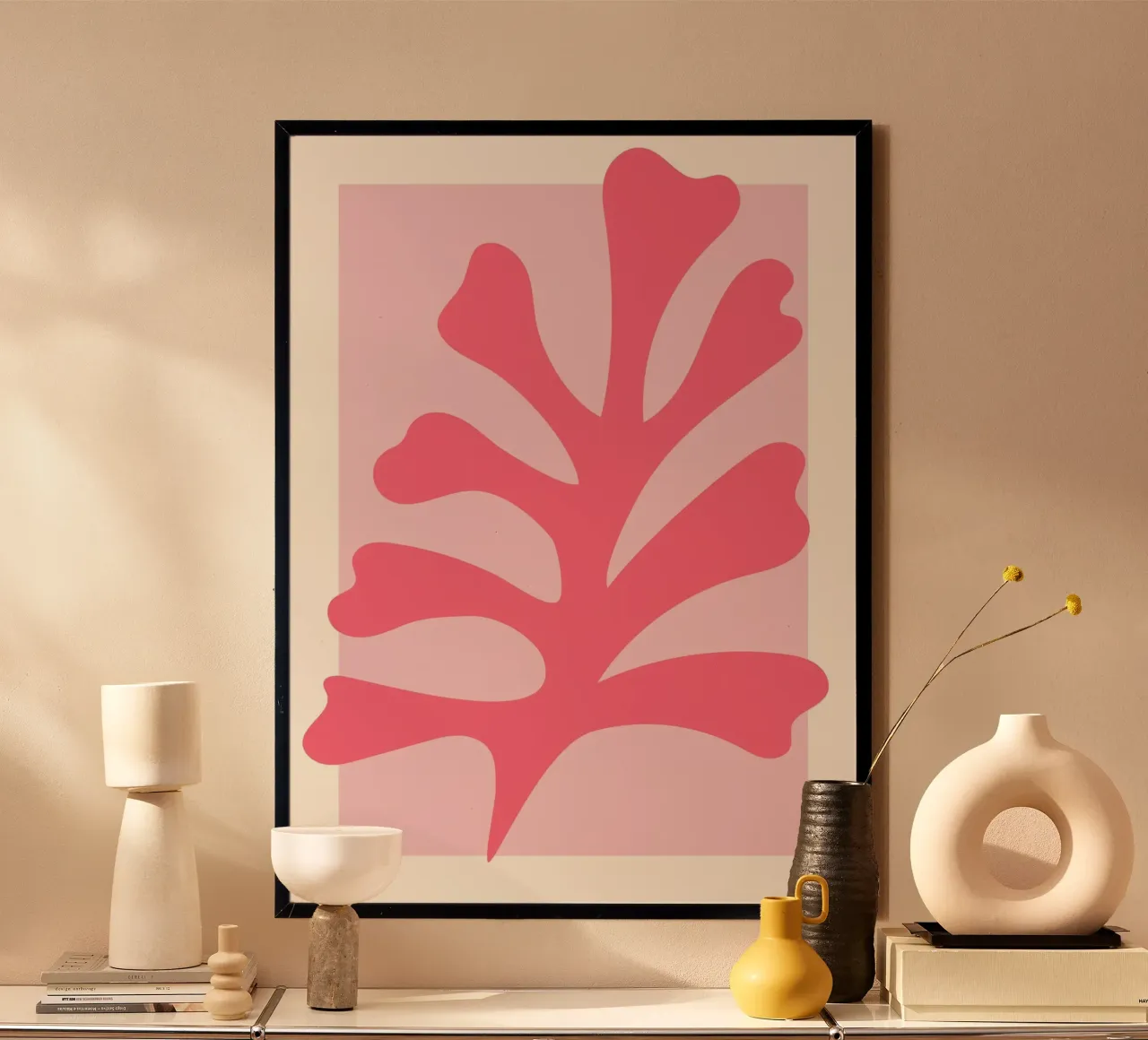 Matisse abstrakt kräftige Farben Kunst, Dopamin Kunst Hahnemühle von pdigitalprints
