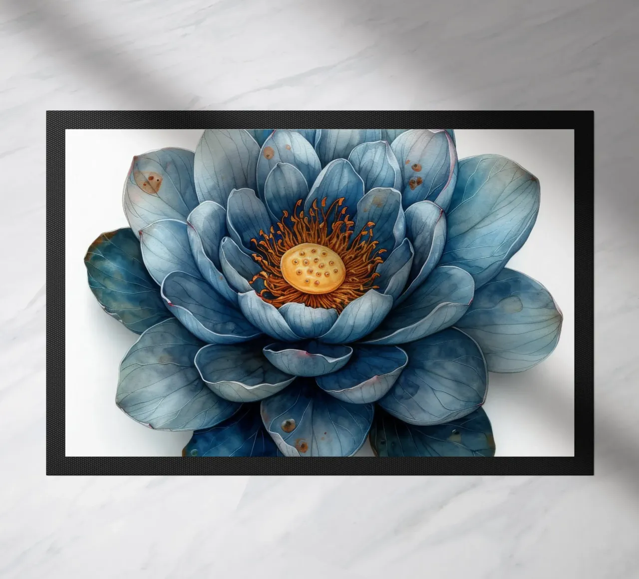Fiore di loto 2 zerbino da Bold Blooms