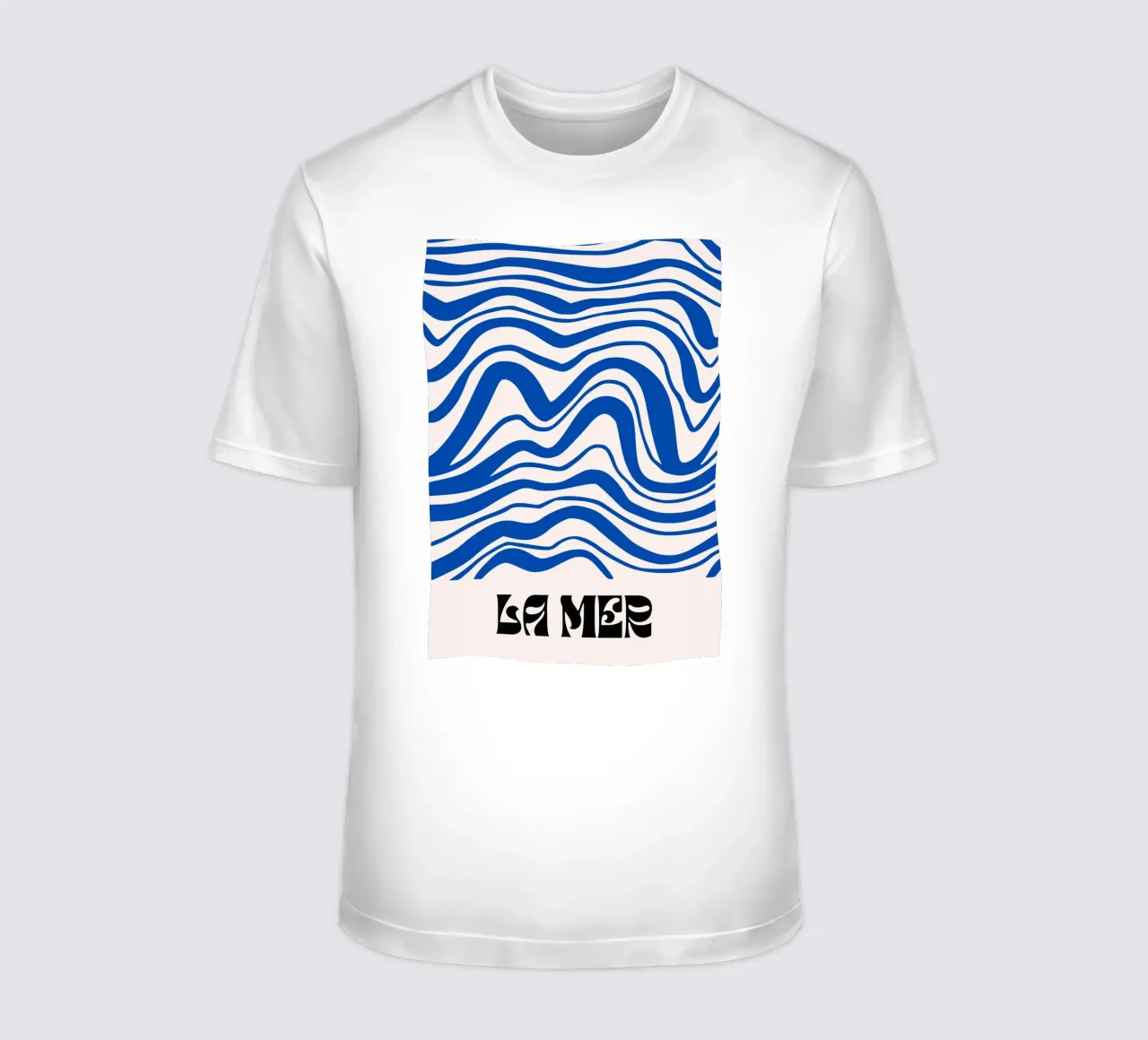 Disegni astratti La mer t-shirt da pdigitalprints