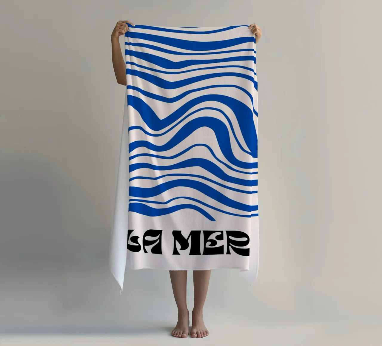 Disegni astratti La mer telo mare da pdigitalprints