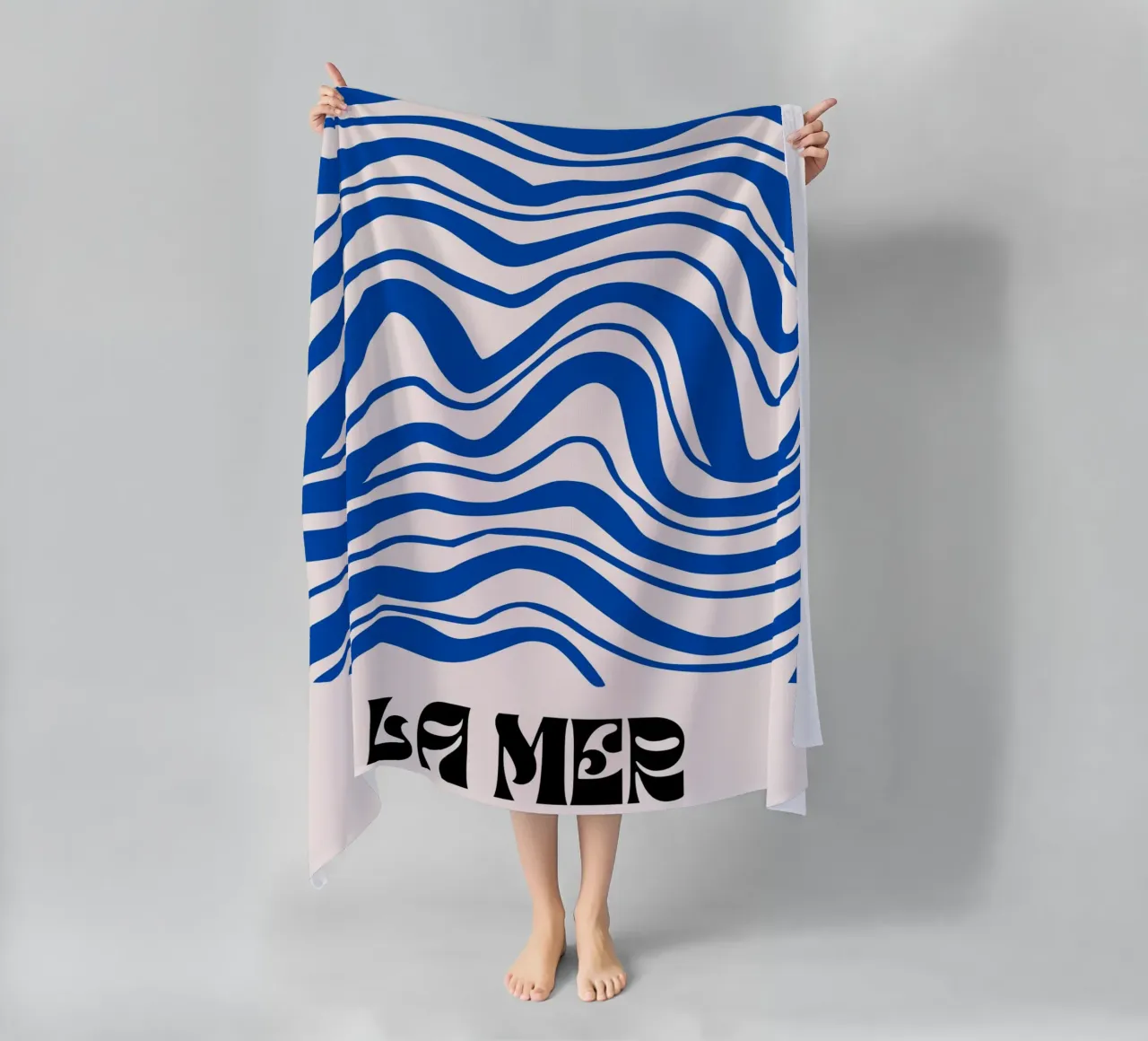 Disegni astratti La mer telo mare da pdigitalprints