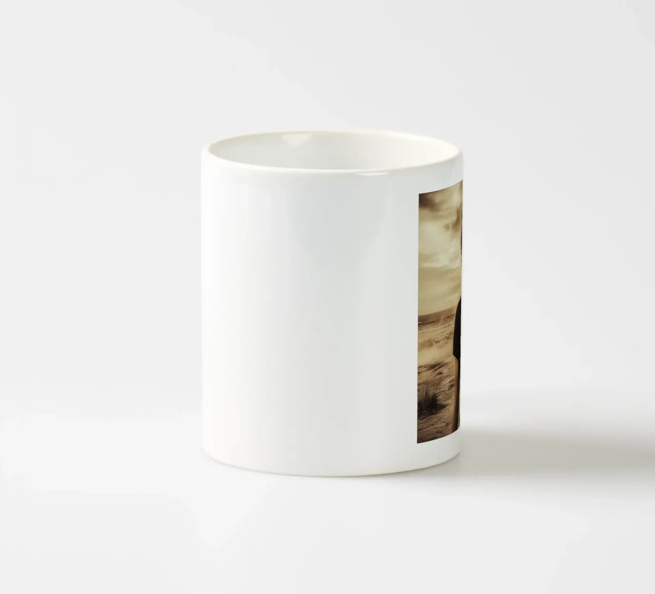 Tempesta di sabbia tazza in ceramica da Synthaira