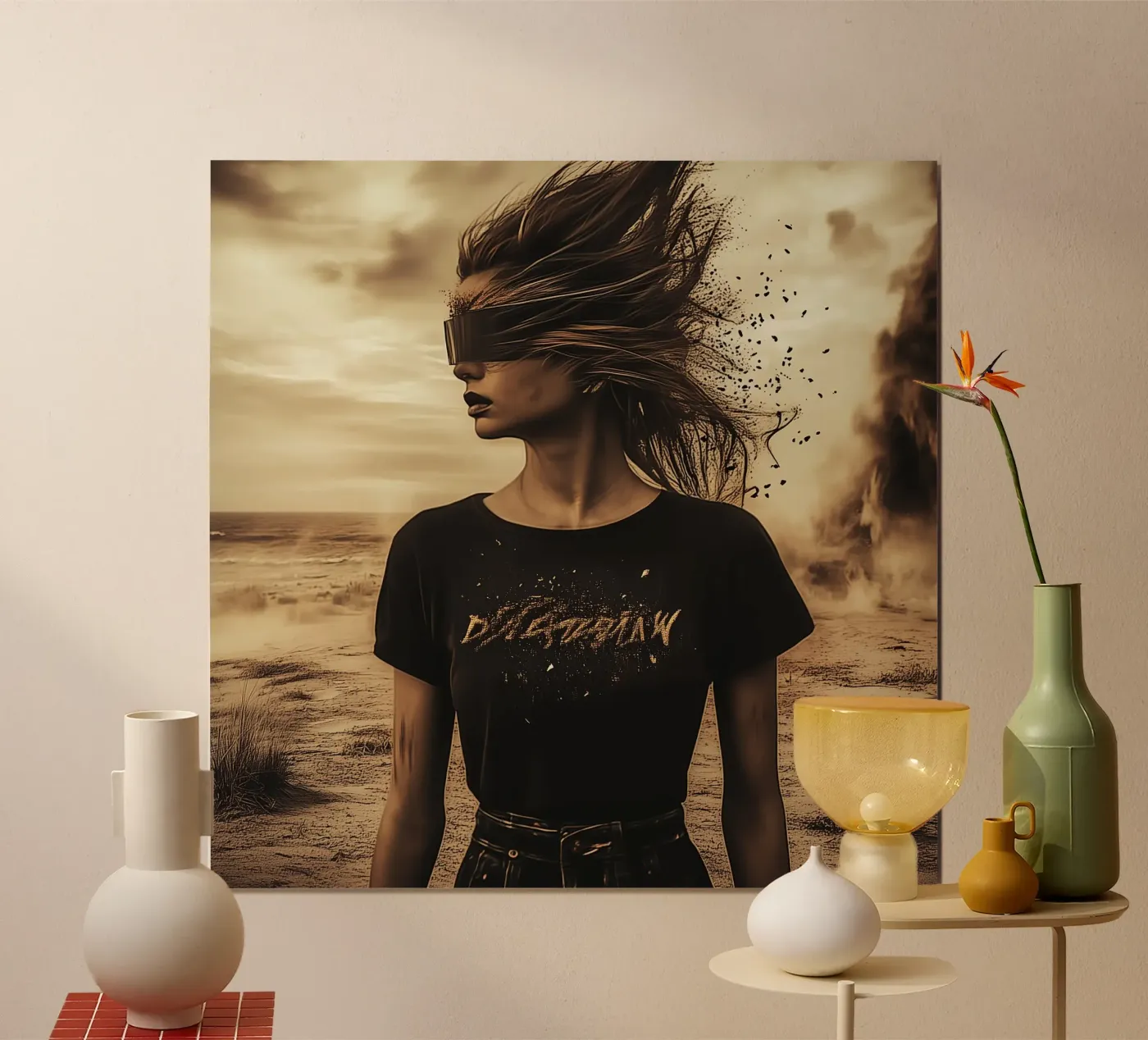 Sandsturm Poster von Synthaira