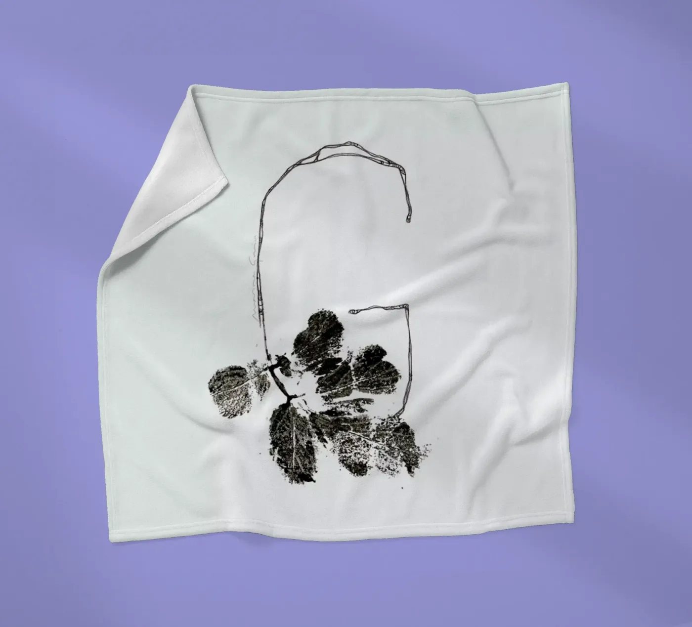 G fleecedeken van Marina Guiu