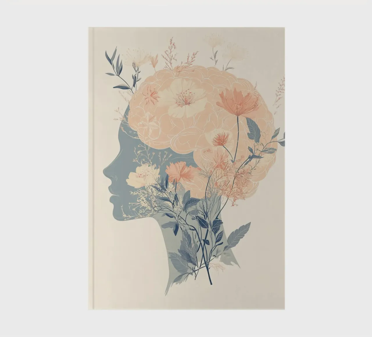Flower Brain notebook by Synthaira