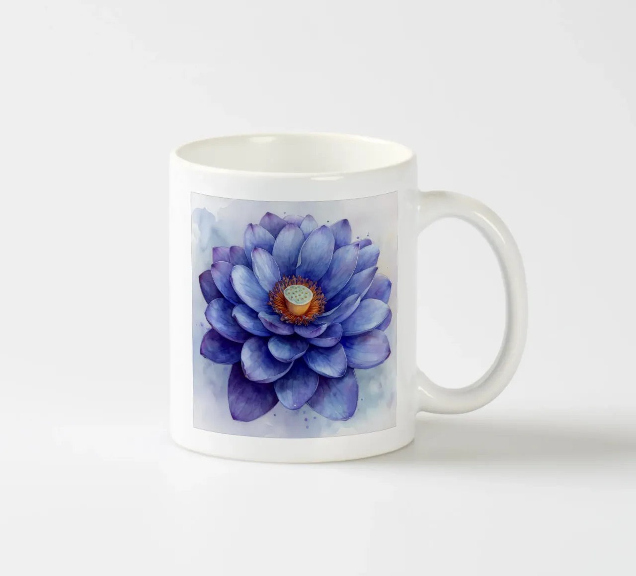 Fiore di loto 3 tazza in ceramica da Bold Blooms