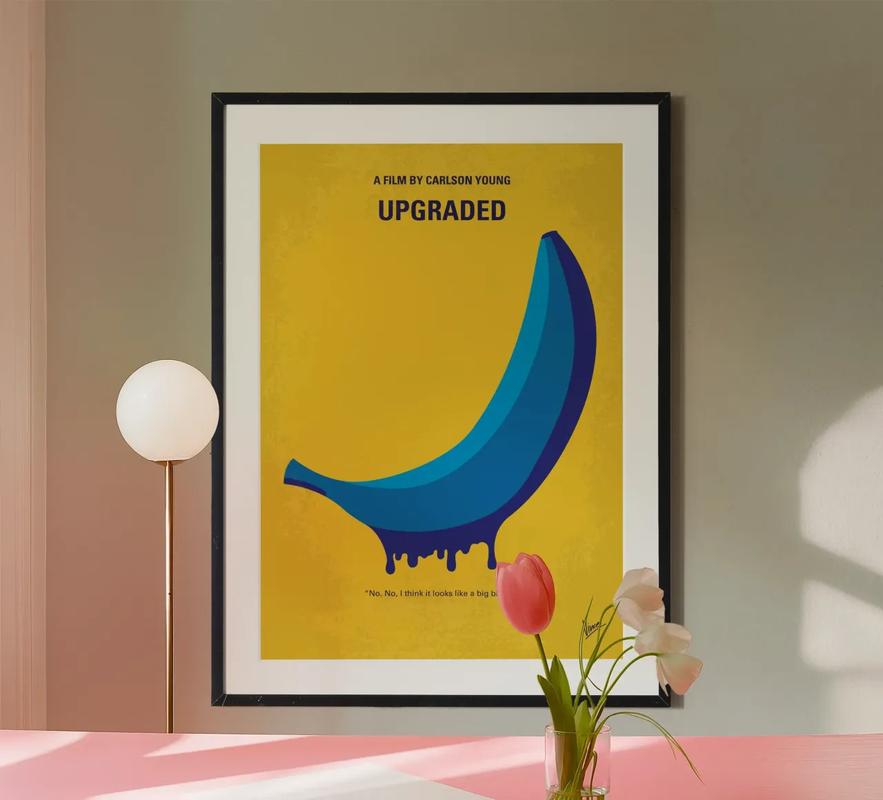 No1436 My Upgraded minimal movie poster carta hahnemühle da Chungkong