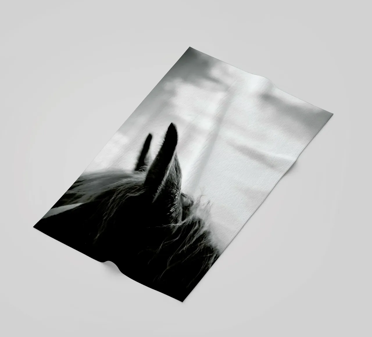 Listen beach towel by treechild