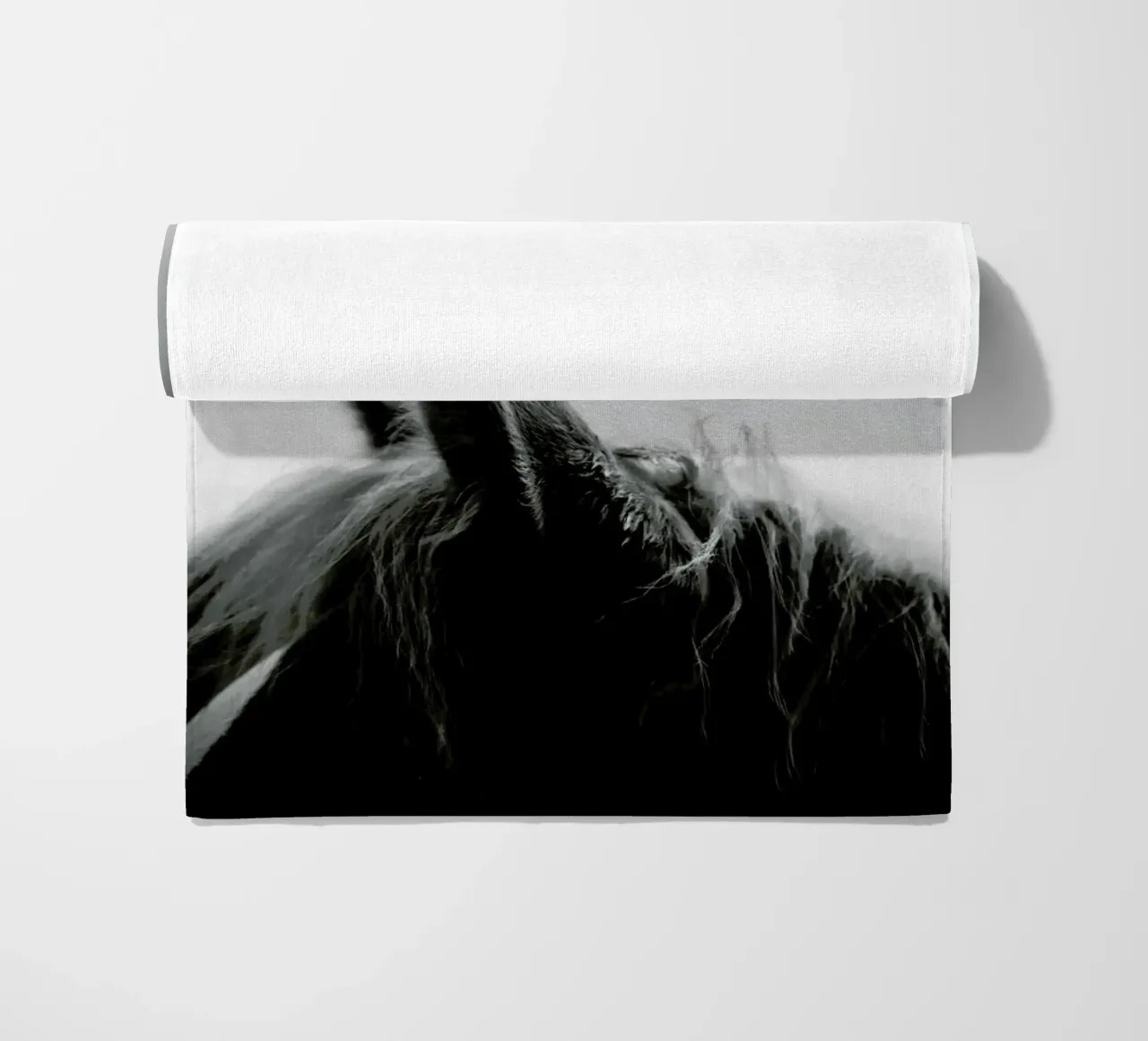 Listen beach towel by treechild