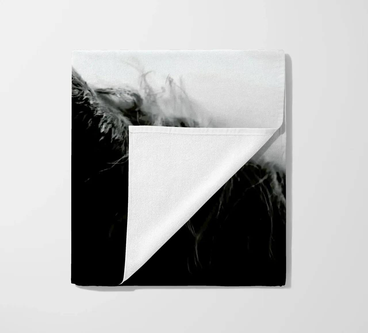 Listen beach towel by treechild