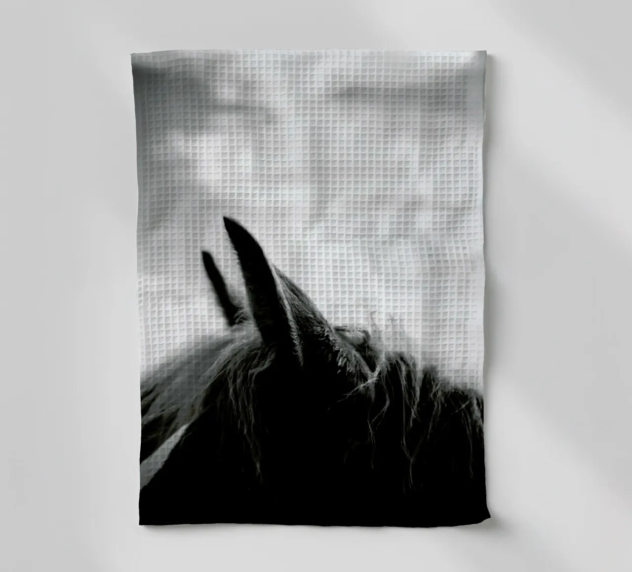 Listen tea towel by treechild
