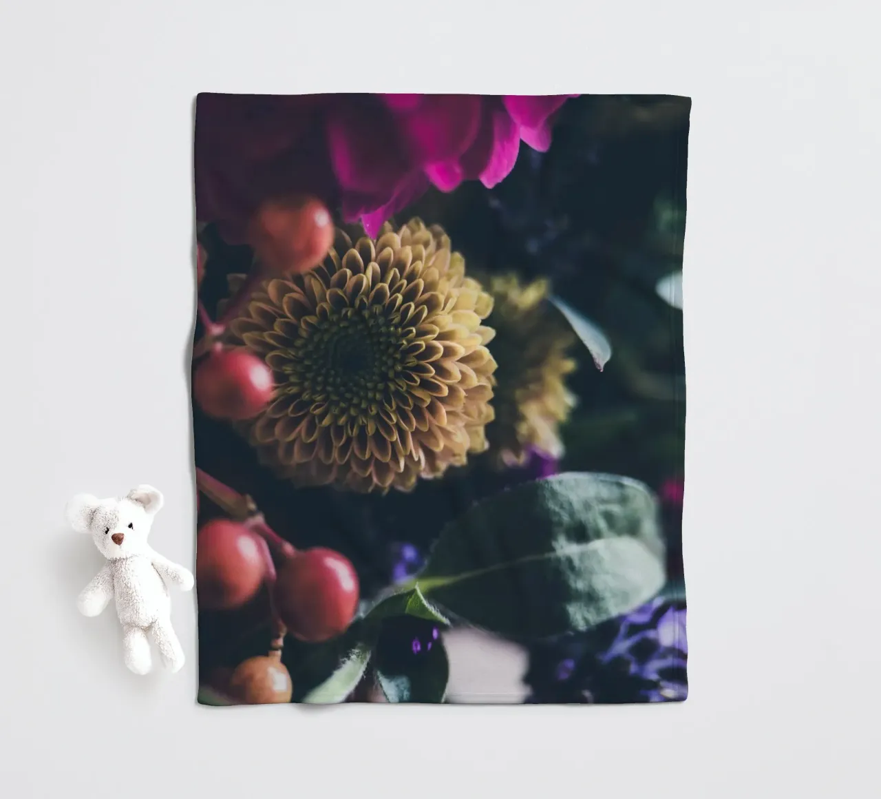 Blumen coperta in pile da Flo Klein