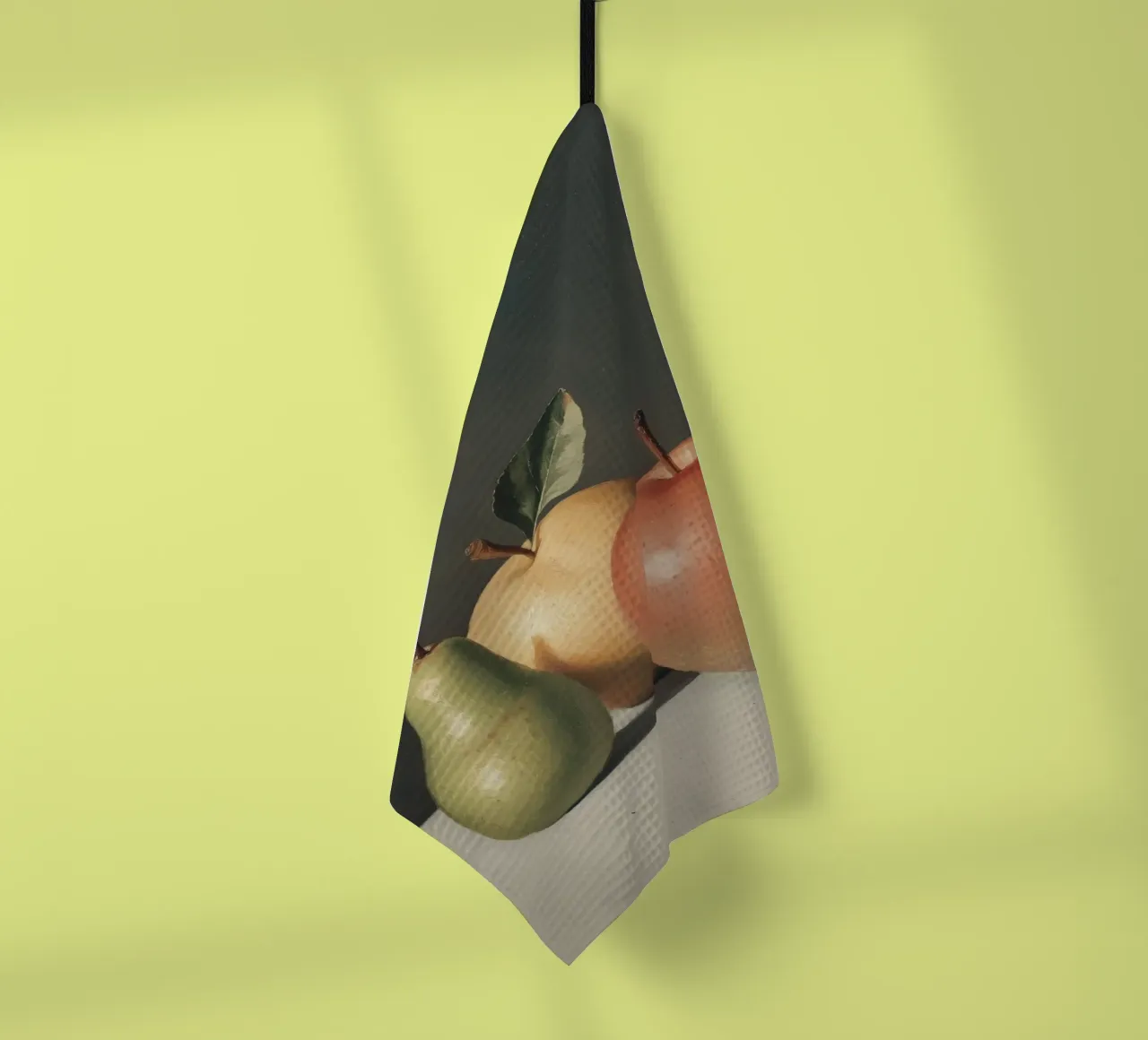 Natura morta di pere e mele canovaccio da cucina da Melloi Art Print