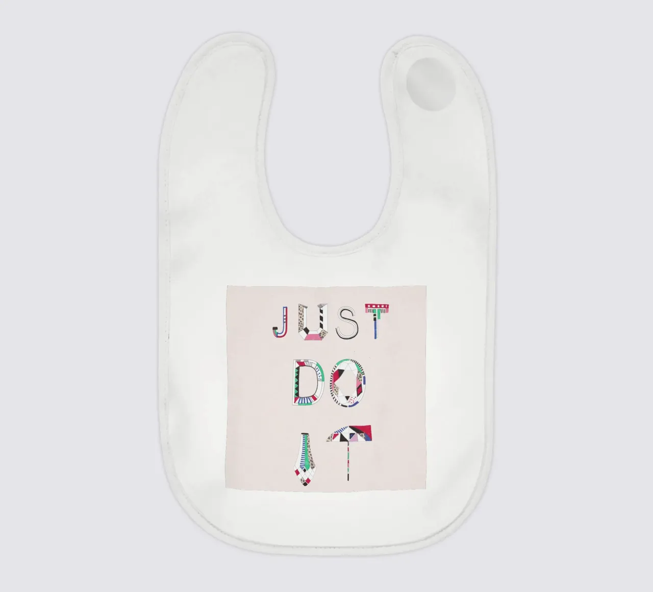 Just do it bavaglino da Vasare Nar