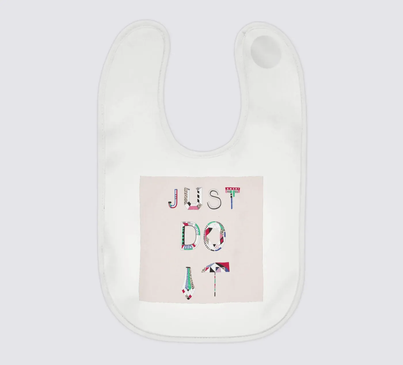 Just do it bavaglino da Vasare Nar