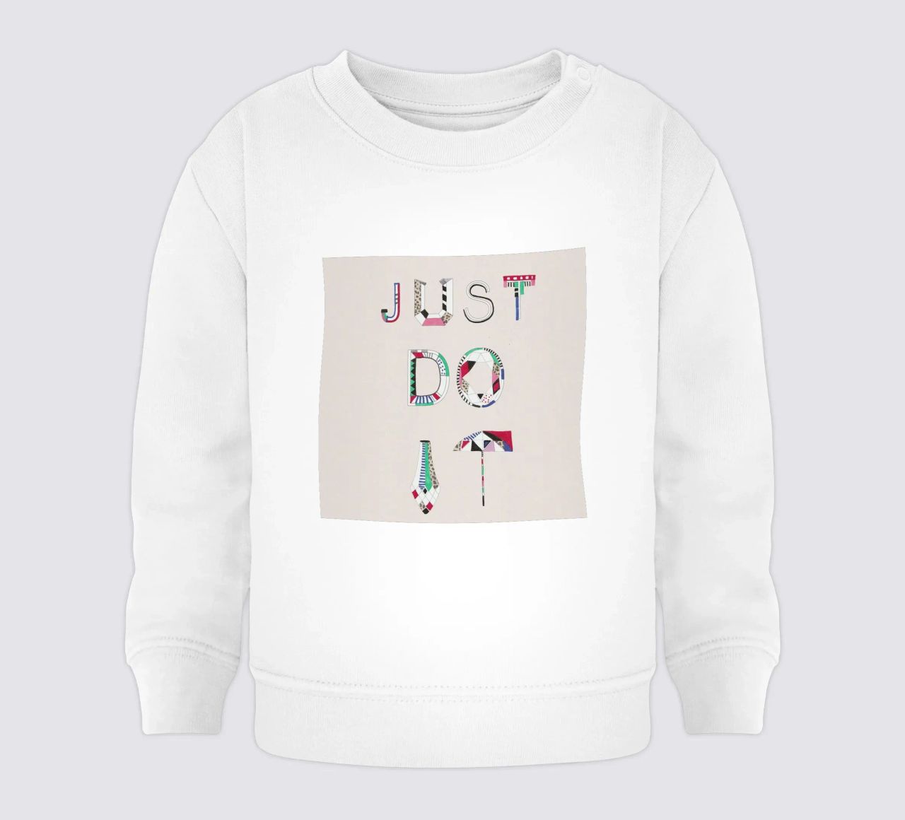 Just do it felpa neonato da Vasare Nar