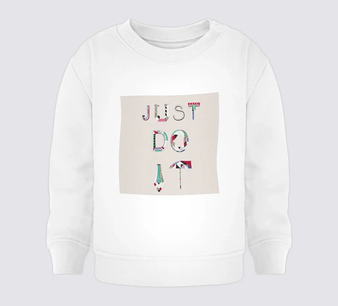 Just do it sudadera de bebé de Vasare Nar