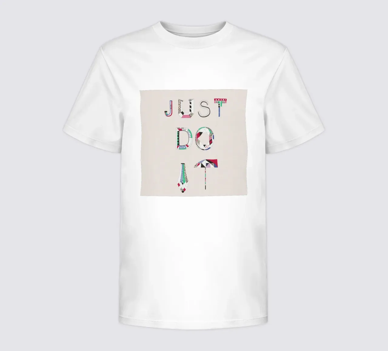 Just do it t-shirt bambini da Vasare Nar