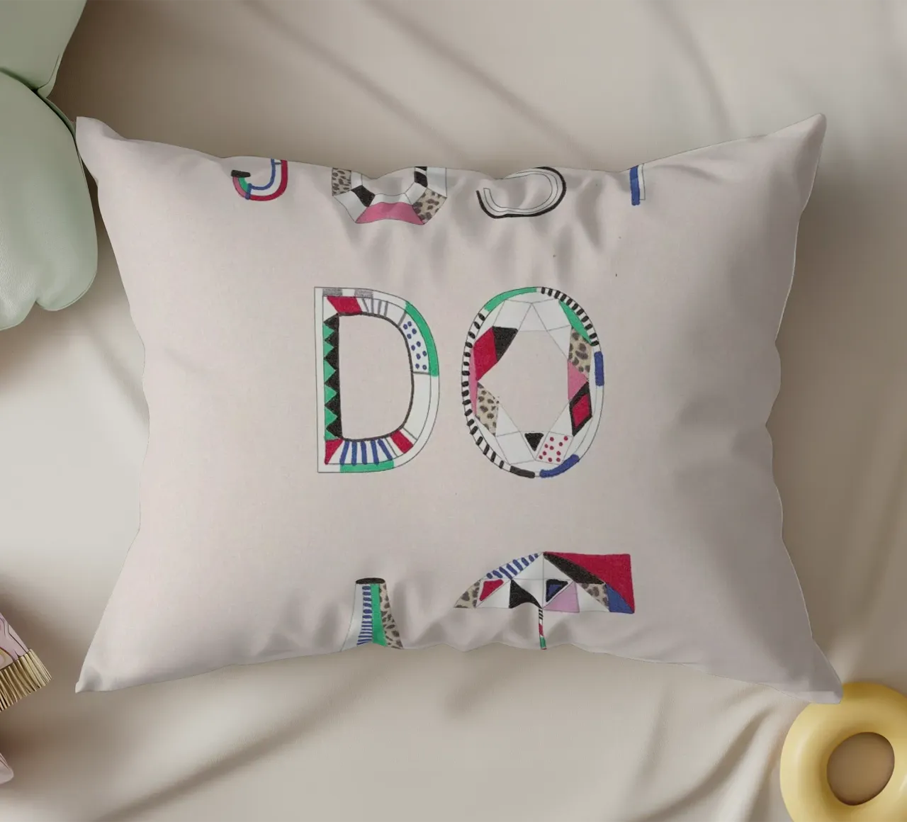 Just do it cuscino da Vasare Nar