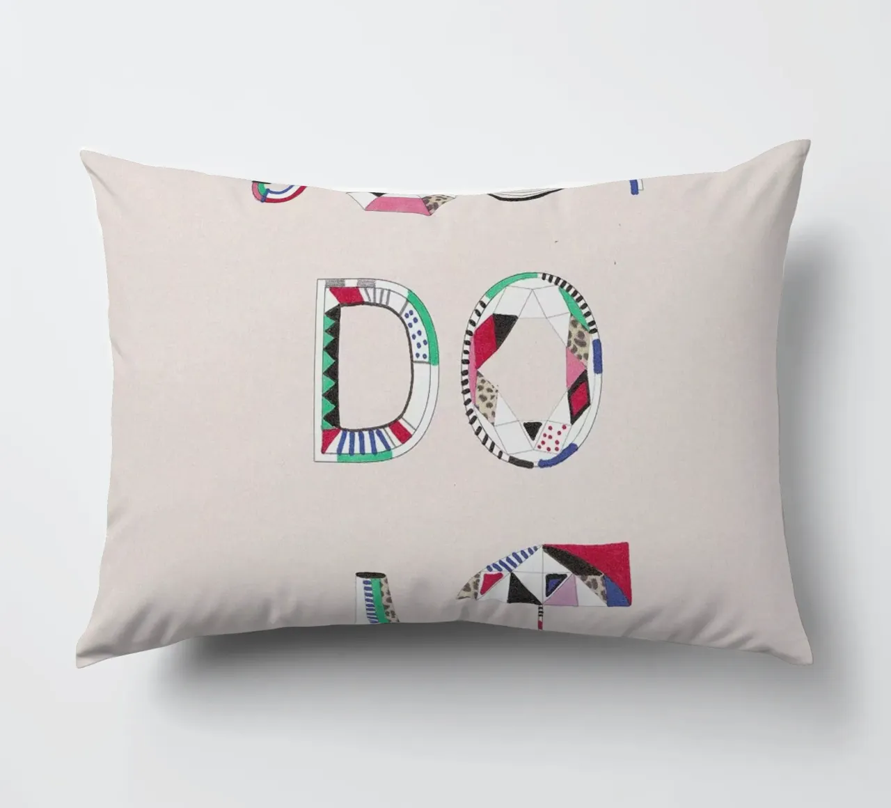 Just do it cuscino da Vasare Nar