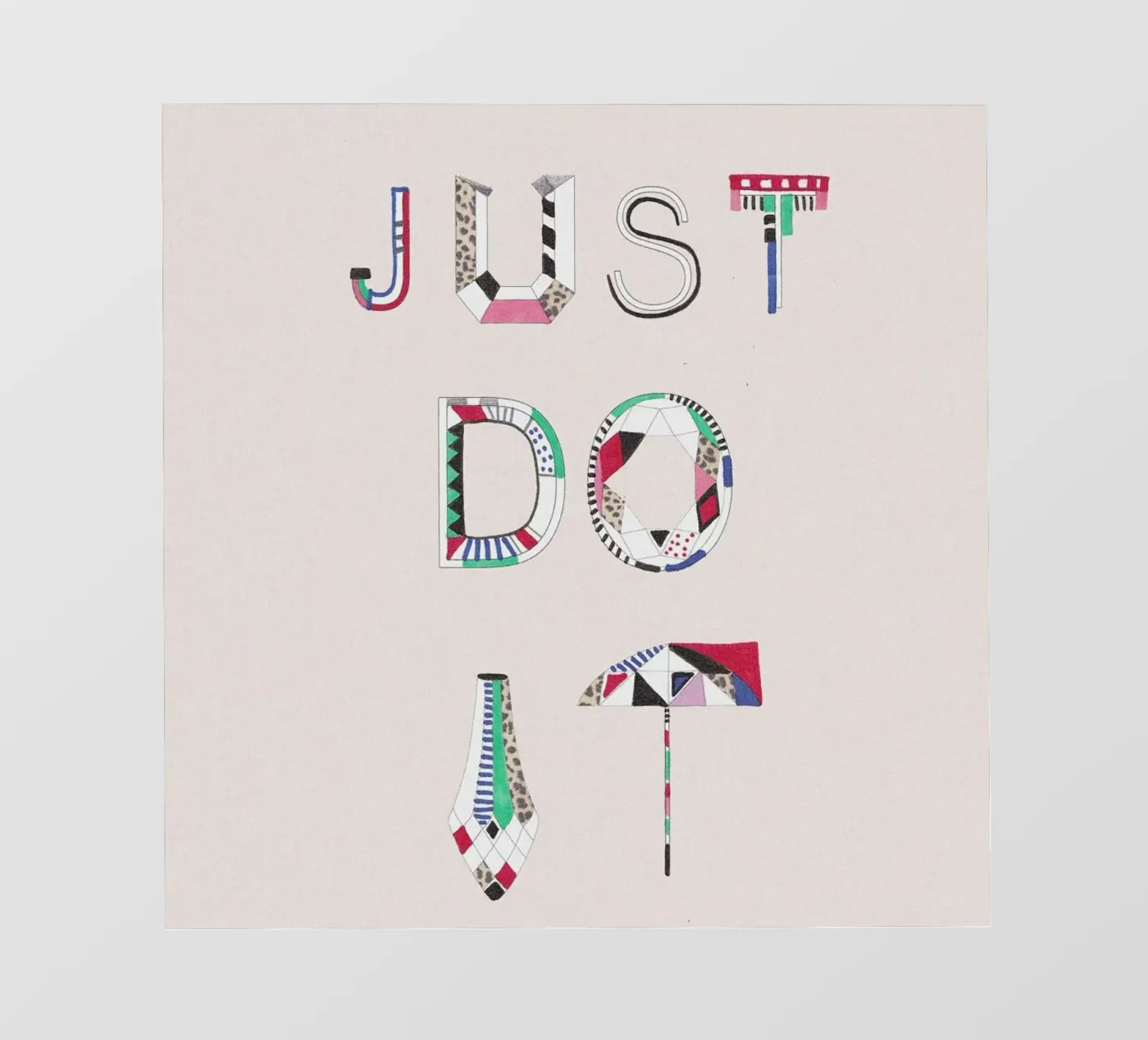 Just do it pellicola backlit da Vasare Nar