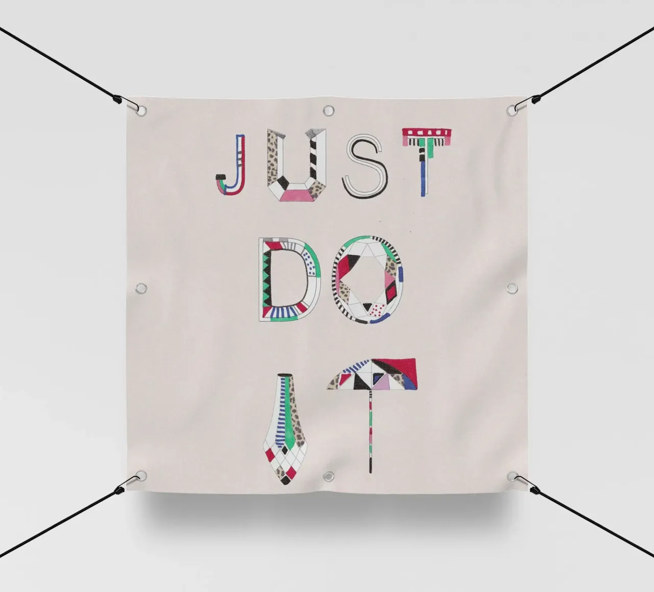 Just do it telo in pvc da Vasare Nar