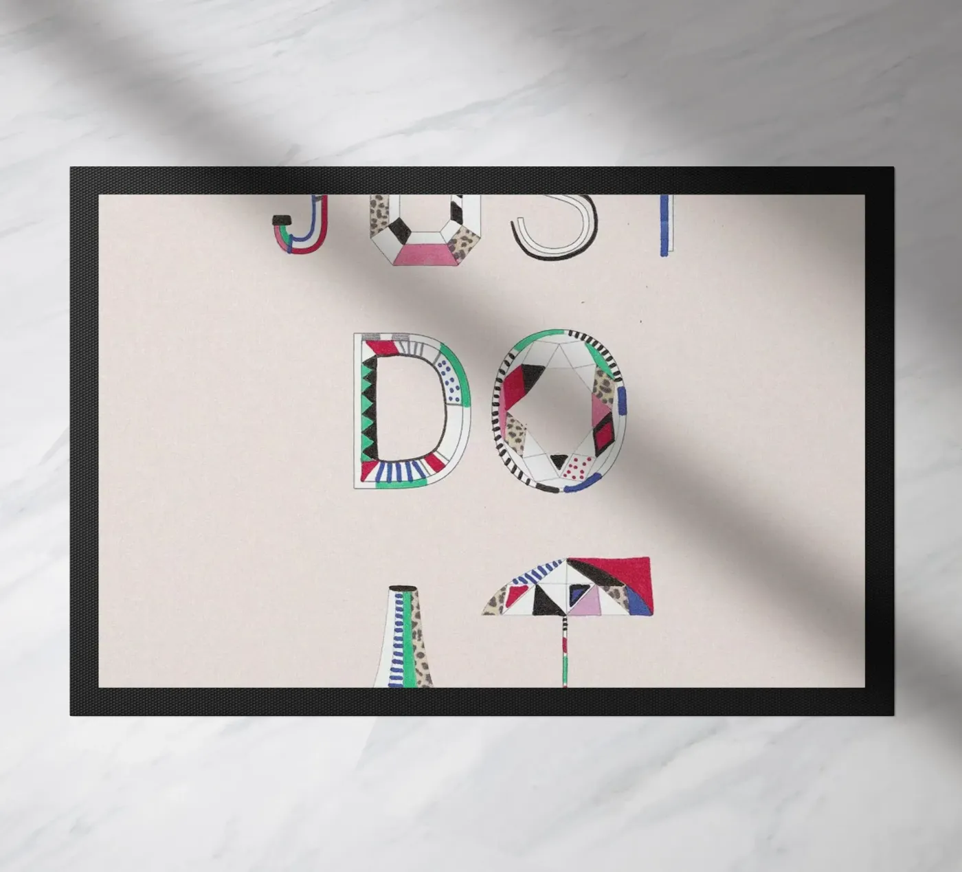 Just do it doormat by Vasare Nar