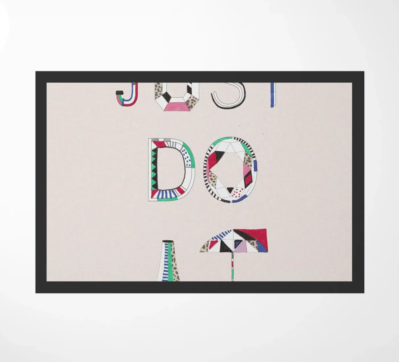 Just do it doormat by Vasare Nar