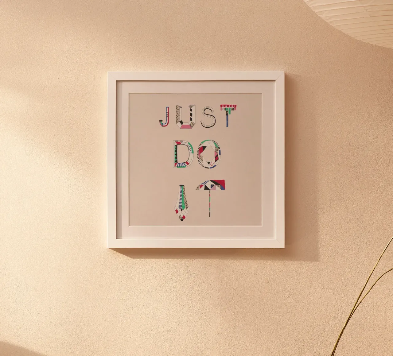 Just do it poster van Vasare Nar